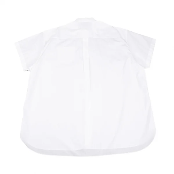 メゾンマルタンマルジェラMaison Martin Margiela 4 オーバーサイズ半袖シャツワンピース 白XS K-118407_011