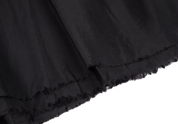 サカイラックsacai luck 裾キュプラ切替天竺ワンピース 黒1 K-118414_011