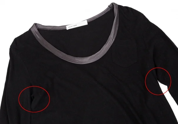 サカイラックsacai luck 裾キュプラ切替天竺ワンピース 黒1 K-118414_003