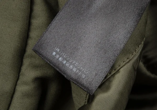 バレンシアガBALENCIAGA ミリタリースウィングジャケット カーキ34 K-118427_017