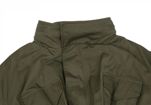 バレンシアガBALENCIAGA ミリタリースウィングジャケット カーキ34 K-118427_003