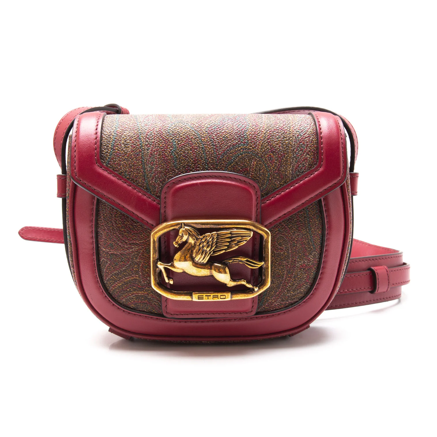 ETRO - 超美品 エトロ ETRO ショルダーバッグ ペガソ 30