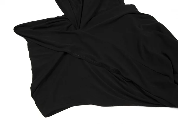 リミフゥLIMI feu ストールネックアシンメトリートップス 黒S K-118432_010