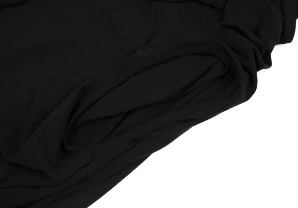 リミフゥLIMI feu ストールネックアシンメトリートップス 黒S K-118432_005