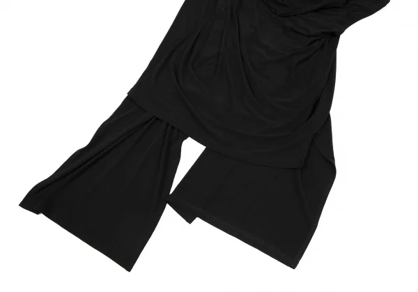 リミフゥLIMI feu ストールネックアシンメトリートップス 黒S K-118432_006