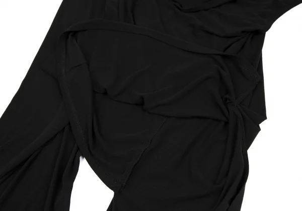 リミフゥLIMI feu ストールネックアシンメトリートップス 黒S K-118432_007