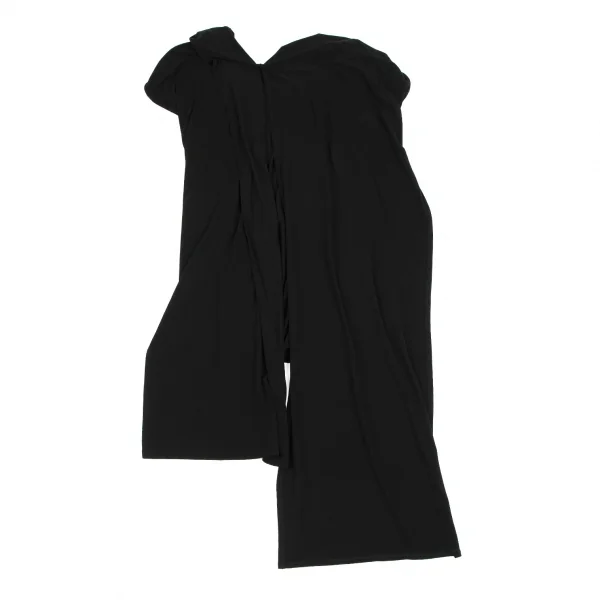 リミフゥLIMI feu ストールネックアシンメトリートップス 黒S K-118432_008