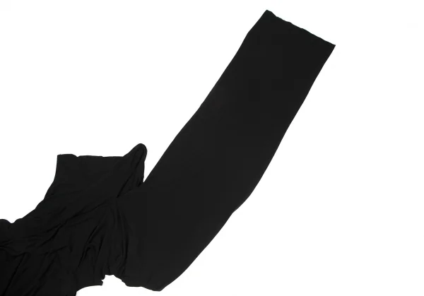 リミフゥLIMI feu ストールネックアシンメトリートップス 黒S K-118432_009