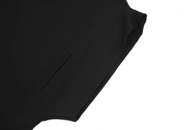 リミフゥLIMI feu ウールギャバドルマンチュニック 黒S K-118433_004