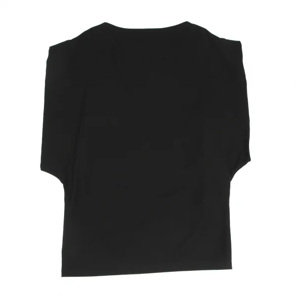 リミフゥLIMI feu ウールギャバドルマンチュニック 黒S K-118433_009