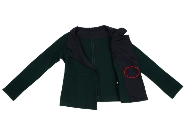 Y's Dyed Wool Knit Jacket K-118467_012