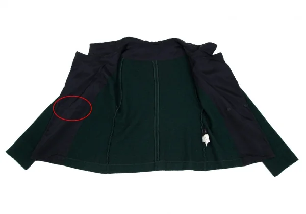 Y's Dyed Wool Knit Jacket K-118467_014