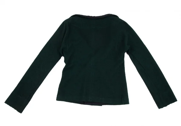 Y's Dyed Wool Knit Jacket & Skirt K-118469_012