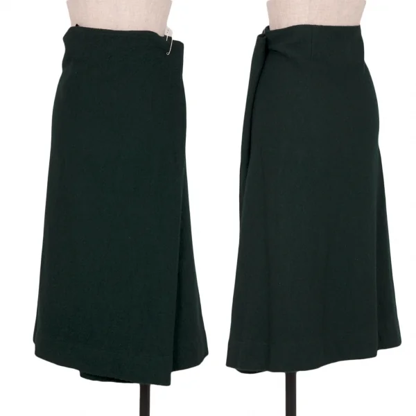 Y's Dyed Wool Knit Jacket & Skirt K-118469_013