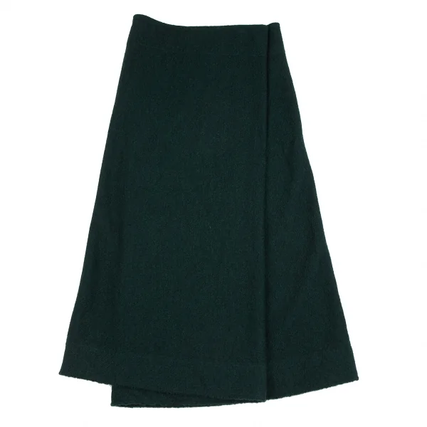 Y's Dyed Wool Knit Jacket & Skirt K-118469_014