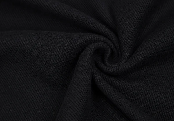 ジャンポールゴルチエ クラシックJean Paul GAULTIER CLASSIQUE スクエアネックリブTシャツ 黒40 K-118478_010