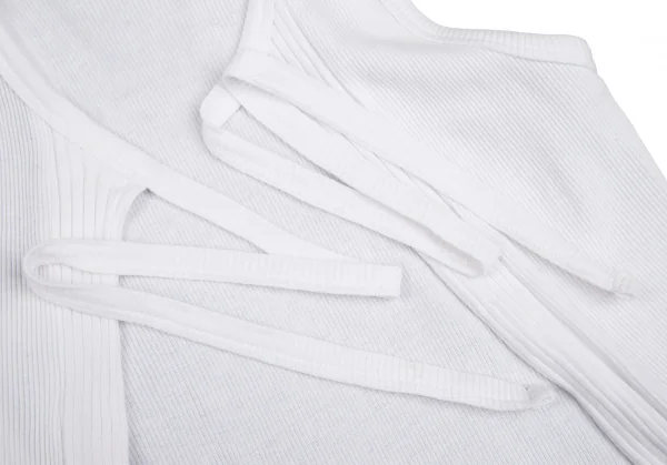 GAULTIER JEAN'S Neck Ribbon Rib Sleeveless Vest K-118481_005