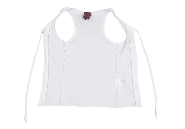 GAULTIER JEAN'S Neck Ribbon Rib Sleeveless Vest K-118481_007