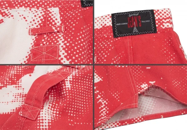 ゴルチエジーンズGAULTIER JEAN'S グラフィックセットアップ 赤白黒40 K-118489_018