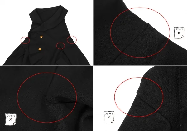 コムデギャルソンCOMME des GARCONSストレッチウールサークル