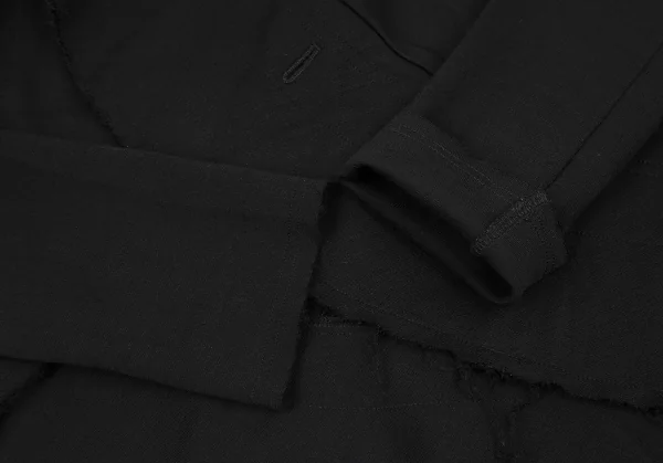 コムデギャルソンCOMME des GARCONSストレッチウールサークルシルエットジャケット 黒M K-118497_006