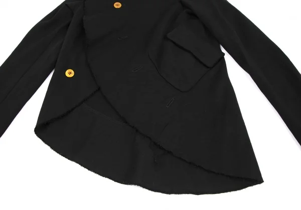 コムデギャルソンCOMME des GARCONSストレッチウールサークルシルエットジャケット 黒M K-118497_007
