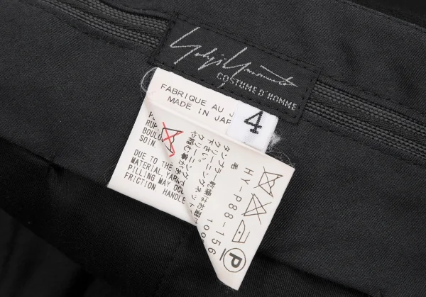 Yohji Yamamoto COSTUME D' HOMME Knit Patch Pocket Jacket & Pants K-118506_019