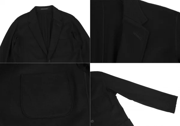 Yohji Yamamoto COSTUME D' HOMME Knit Patch Pocket Jacket & Pants K-118506_003