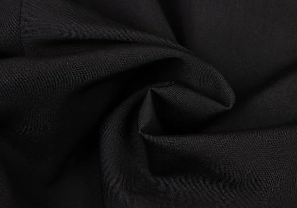 ヨウジヤマモト プールオムYohji Yamamoto POUR HOMME ウールギャバサイドベルトツータックパンツ 黒4 K-118508_017