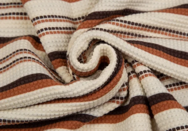 ケンゾー オムKENZO HOMME  オルタネイトボーダーサーマルTシャツ ベージュ茶F K-118524_009