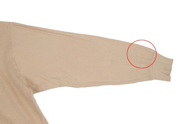 ケンゾーKENZO バックロゴプリントニット ベージュF K-118533_011