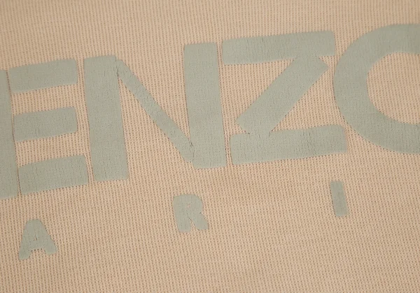 ケンゾーKENZO バックロゴプリントニット ベージュF K-118533_002