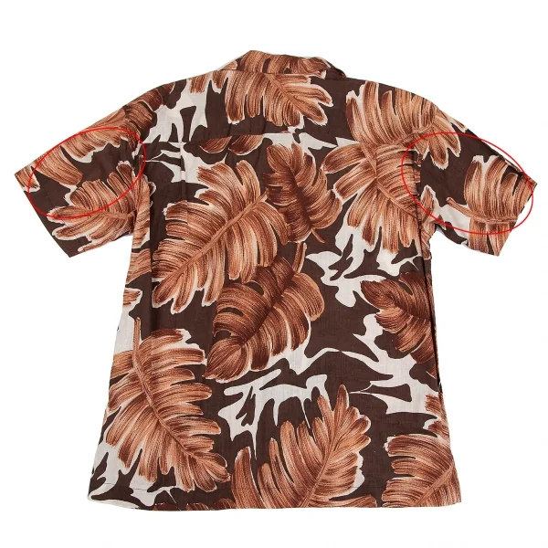 ISSEY MIYAKE MEN Botanical Printed Short Sleeve Shirt K-118536_012