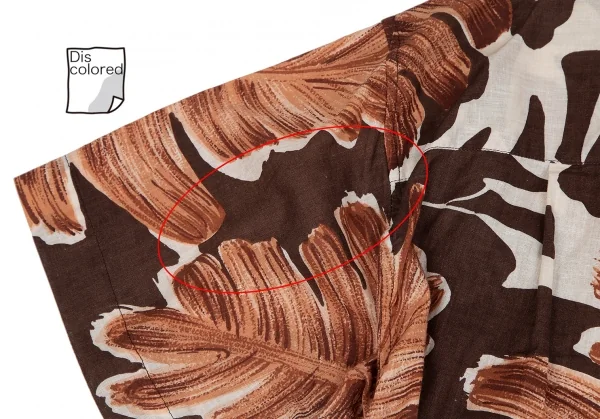 ISSEY MIYAKE MEN Botanical Printed Short Sleeve Shirt K-118536_013