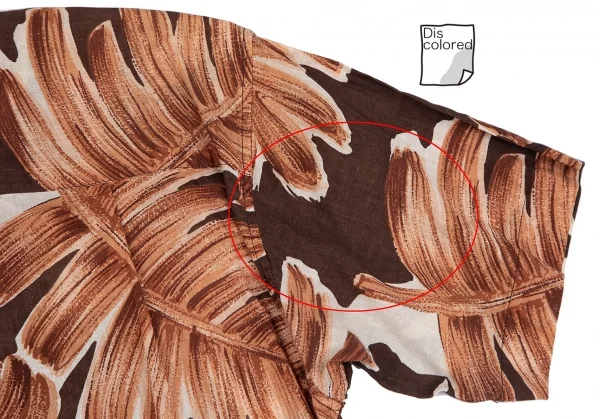 ISSEY MIYAKE MEN Botanical Printed Short Sleeve Shirt K-118536_014