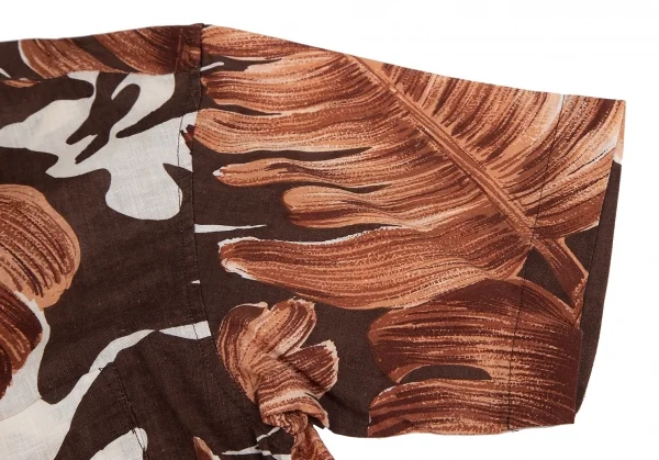 ISSEY MIYAKE MEN Botanical Printed Short Sleeve Shirt K-118536_008