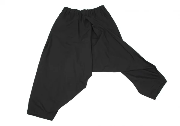 イッセイミヤケISSEY MIYAKE 132 5. ハーフラップデザインサルエルパンツ 黒F K-118538_011