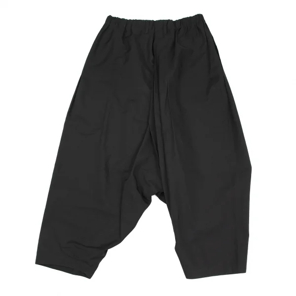 イッセイミヤケISSEY MIYAKE 132 5. ハーフラップデザインサルエルパンツ 黒F K-118538_014