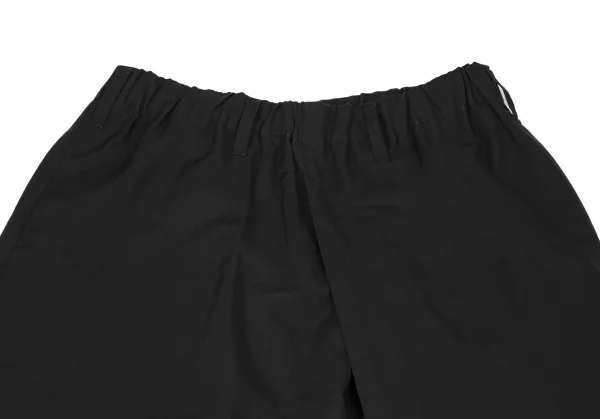 イッセイミヤケISSEY MIYAKE 132 5. ハーフラップデザインサルエルパンツ 黒F K-118538_002