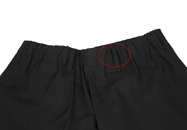 イッセイミヤケISSEY MIYAKE 132 5. ハーフラップデザインサルエルパンツ 黒F K-118538_003
