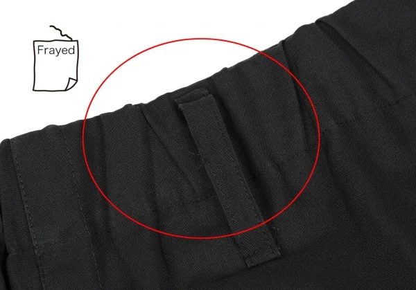 イッセイミヤケISSEY MIYAKE 132 5. ハーフラップデザインサルエルパンツ 黒F K-118538_004