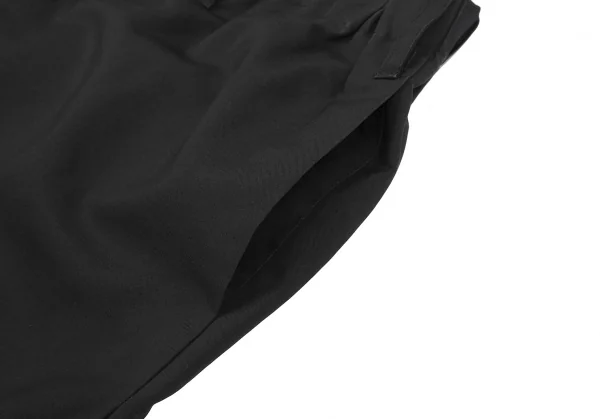 イッセイミヤケISSEY MIYAKE 132 5. ハーフラップデザインサルエルパンツ 黒F K-118538_007
