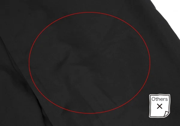 イッセイミヤケISSEY MIYAKE 132 5. ハーフラップデザインサルエルパンツ 黒F K-118538_009