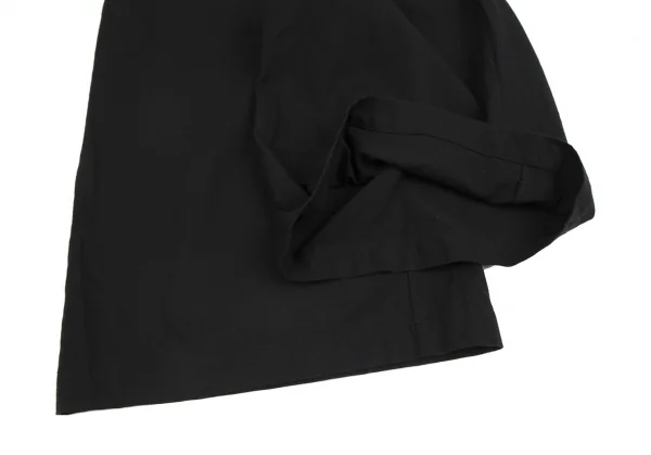 トリココムデギャルソンtricot COMME des GARCONS ウールコットンワイドクロップドパンツ 黒S K-118546_008