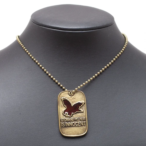 ヴィヴィアンウエストウッドVivienne Westwood ワールズエンド限定イーグルドッグタグネックレス ゴールド K-118558_001