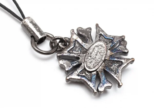 ヴィヴィアンウエストウッドVivienne Westwood アイアンクロススカルストラップ ガンメタ K-118562_006