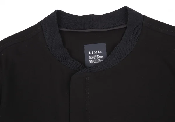 リミフゥLIMI feu コットン前合わせデザインジップアップブルゾン 黒S K-118599_003