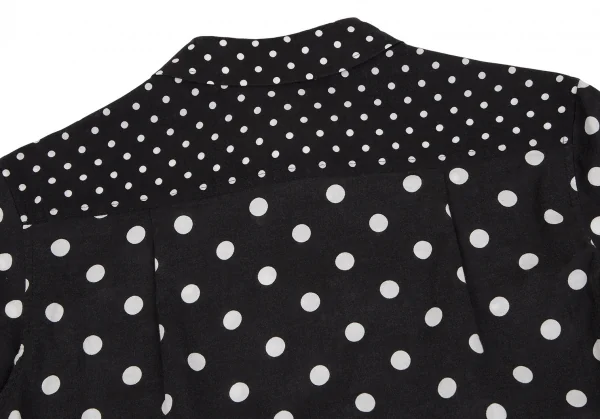 Y's Dot Printed Long Sleeve Shirt K-118602_014