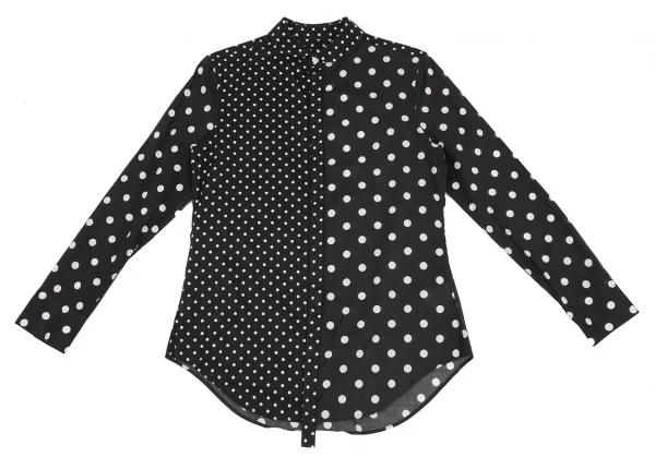 Y's Dot Printed Long Sleeve Shirt K-118602_002