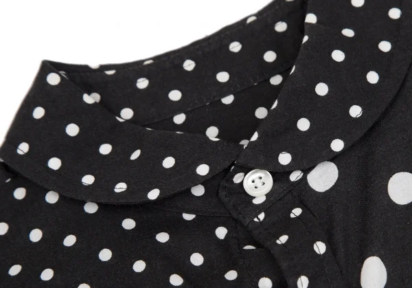 Y's Dot Printed Long Sleeve Shirt K-118602_005